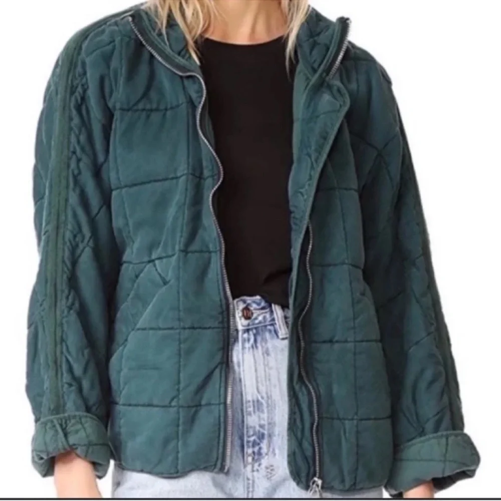 RARE Free People | Dolman Quilted Knit Jacket | Large